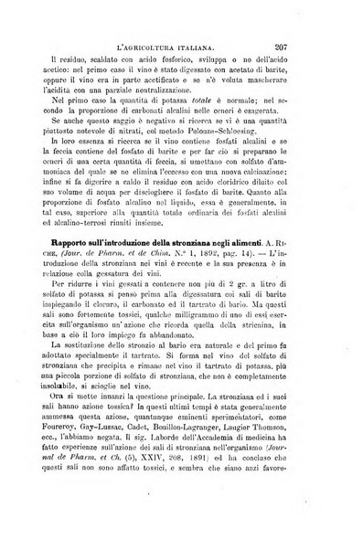 L'agricoltura italiana periodico mensile