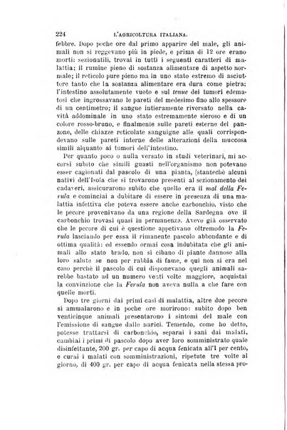 L'agricoltura italiana periodico mensile