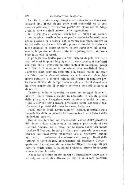 L'agricoltura italiana periodico mensile