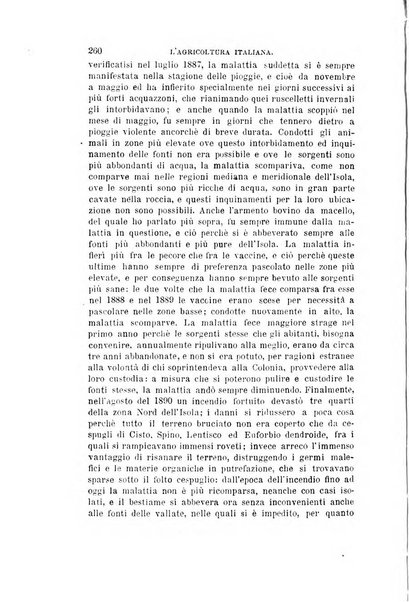 L'agricoltura italiana periodico mensile