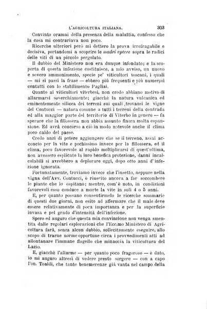 L'agricoltura italiana periodico mensile