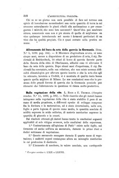 L'agricoltura italiana periodico mensile