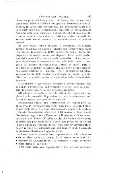 L'agricoltura italiana periodico mensile