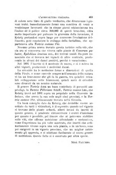 L'agricoltura italiana periodico mensile