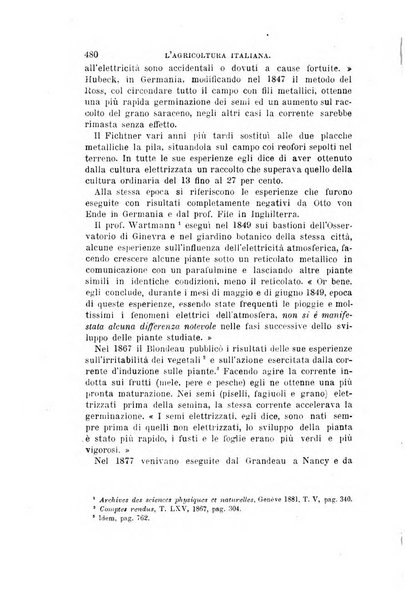 L'agricoltura italiana periodico mensile