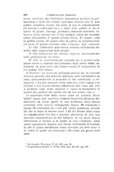 L'agricoltura italiana periodico mensile