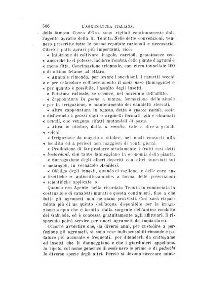 L'agricoltura italiana periodico mensile