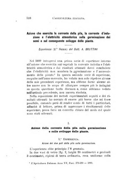 L'agricoltura italiana periodico mensile