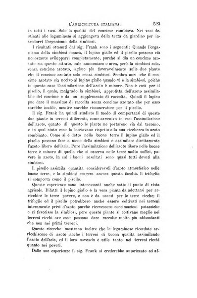 L'agricoltura italiana periodico mensile