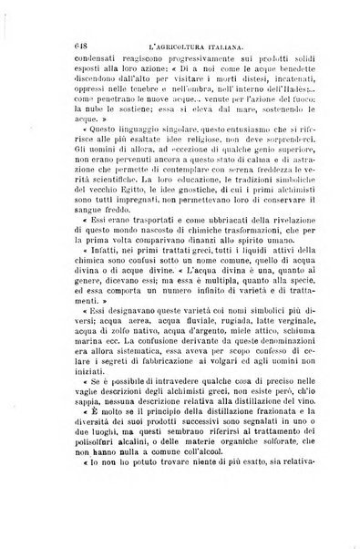 L'agricoltura italiana periodico mensile