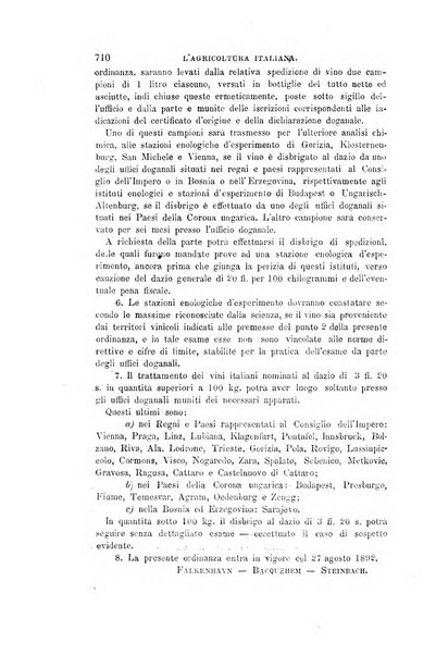 L'agricoltura italiana periodico mensile