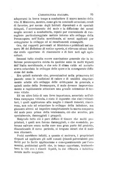 L'agricoltura italiana periodico mensile