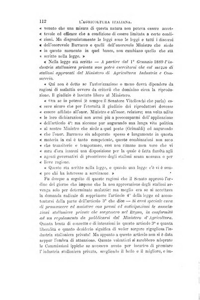 L'agricoltura italiana periodico mensile