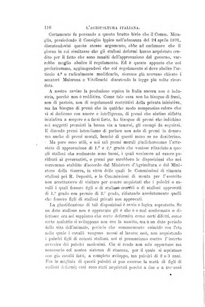 L'agricoltura italiana periodico mensile