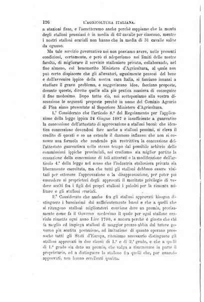 L'agricoltura italiana periodico mensile