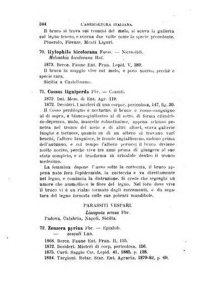 L'agricoltura italiana periodico mensile