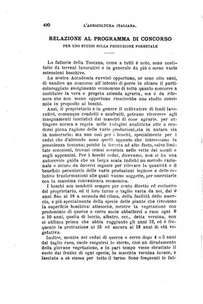 L'agricoltura italiana periodico mensile