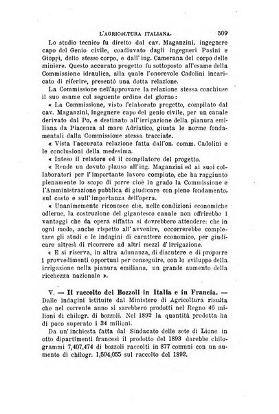 L'agricoltura italiana periodico mensile