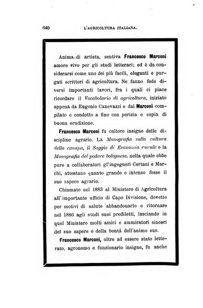 L'agricoltura italiana periodico mensile