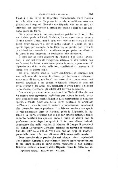 L'agricoltura italiana periodico mensile