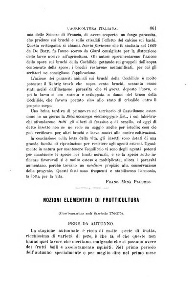 L'agricoltura italiana periodico mensile