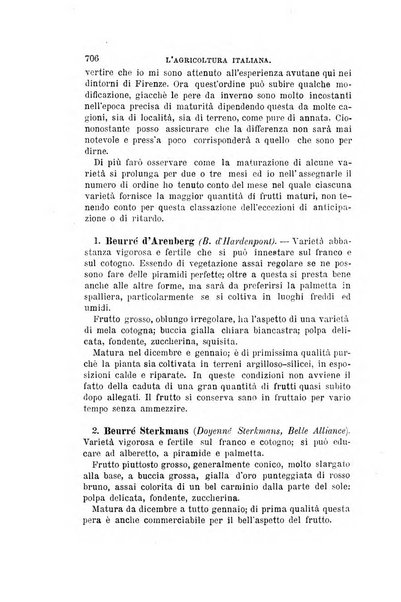 L'agricoltura italiana periodico mensile