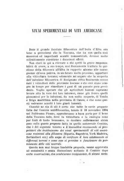 L'agricoltura italiana periodico mensile