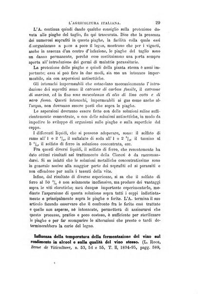 L'agricoltura italiana periodico mensile