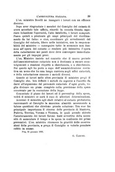 L'agricoltura italiana periodico mensile