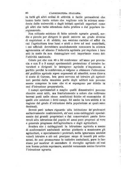 L'agricoltura italiana periodico mensile