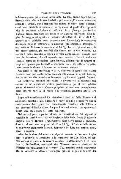 L'agricoltura italiana periodico mensile