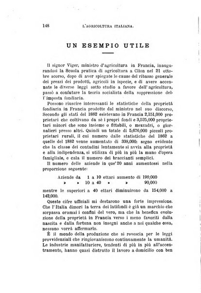 L'agricoltura italiana periodico mensile