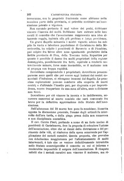 L'agricoltura italiana periodico mensile