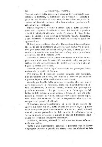 L'agricoltura italiana periodico mensile