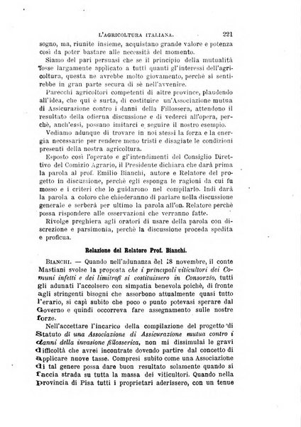 L'agricoltura italiana periodico mensile