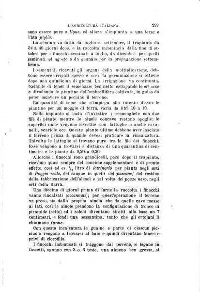 L'agricoltura italiana periodico mensile