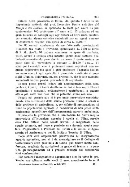 L'agricoltura italiana periodico mensile