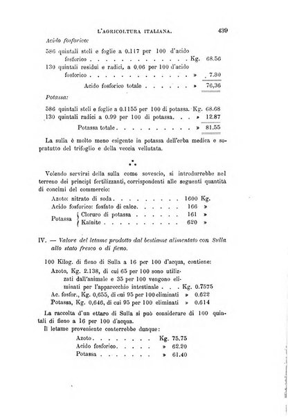 L'agricoltura italiana periodico mensile