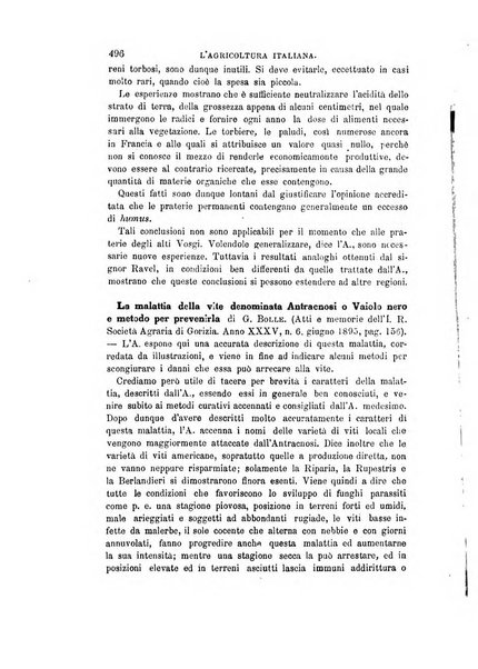 L'agricoltura italiana periodico mensile