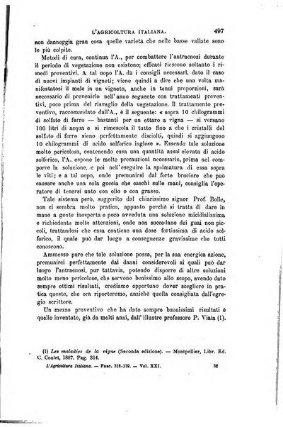 L'agricoltura italiana periodico mensile