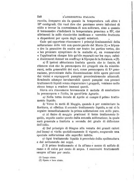 L'agricoltura italiana periodico mensile