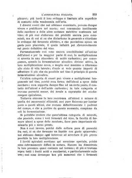 L'agricoltura italiana periodico mensile