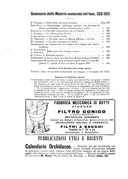 L'agricoltura italiana periodico mensile