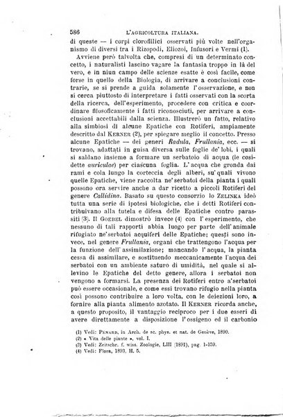 L'agricoltura italiana periodico mensile