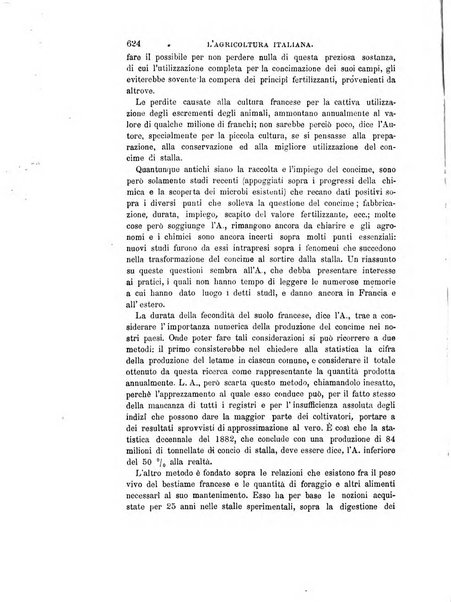 L'agricoltura italiana periodico mensile