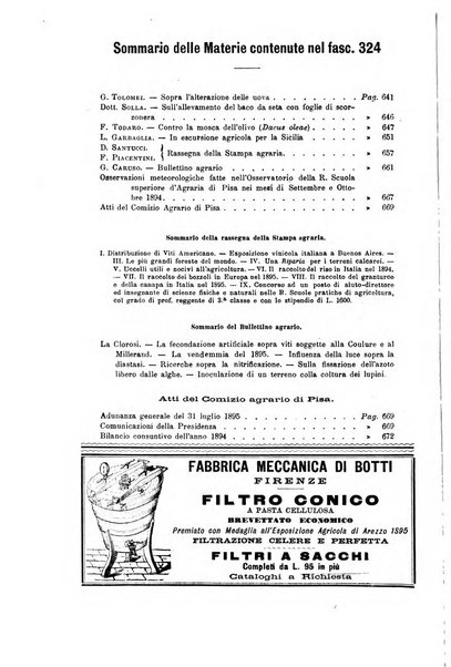 L'agricoltura italiana periodico mensile