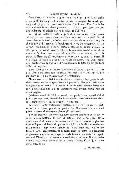 L'agricoltura italiana periodico mensile