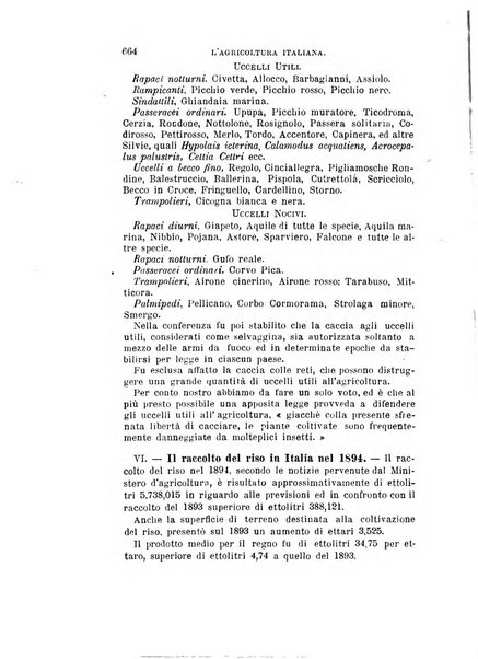 L'agricoltura italiana periodico mensile