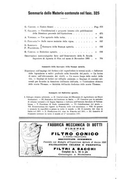 L'agricoltura italiana periodico mensile