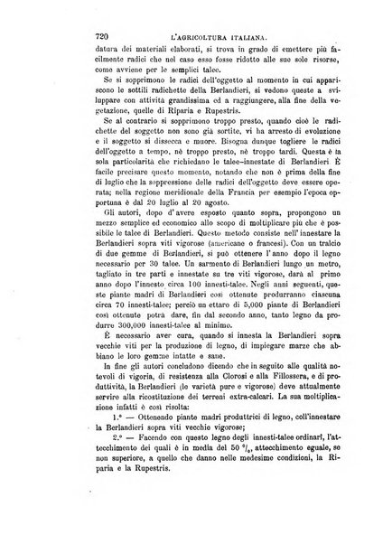 L'agricoltura italiana periodico mensile